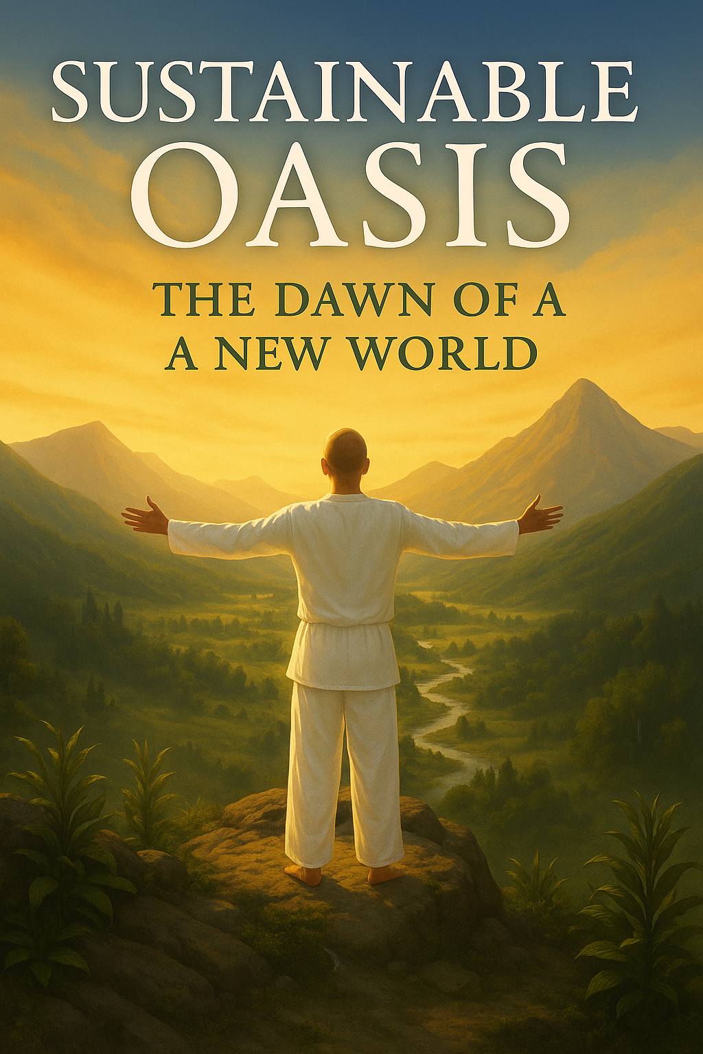 Real cover of Sustainable Oasis — The Dawn of a New World by Raymond Dubois